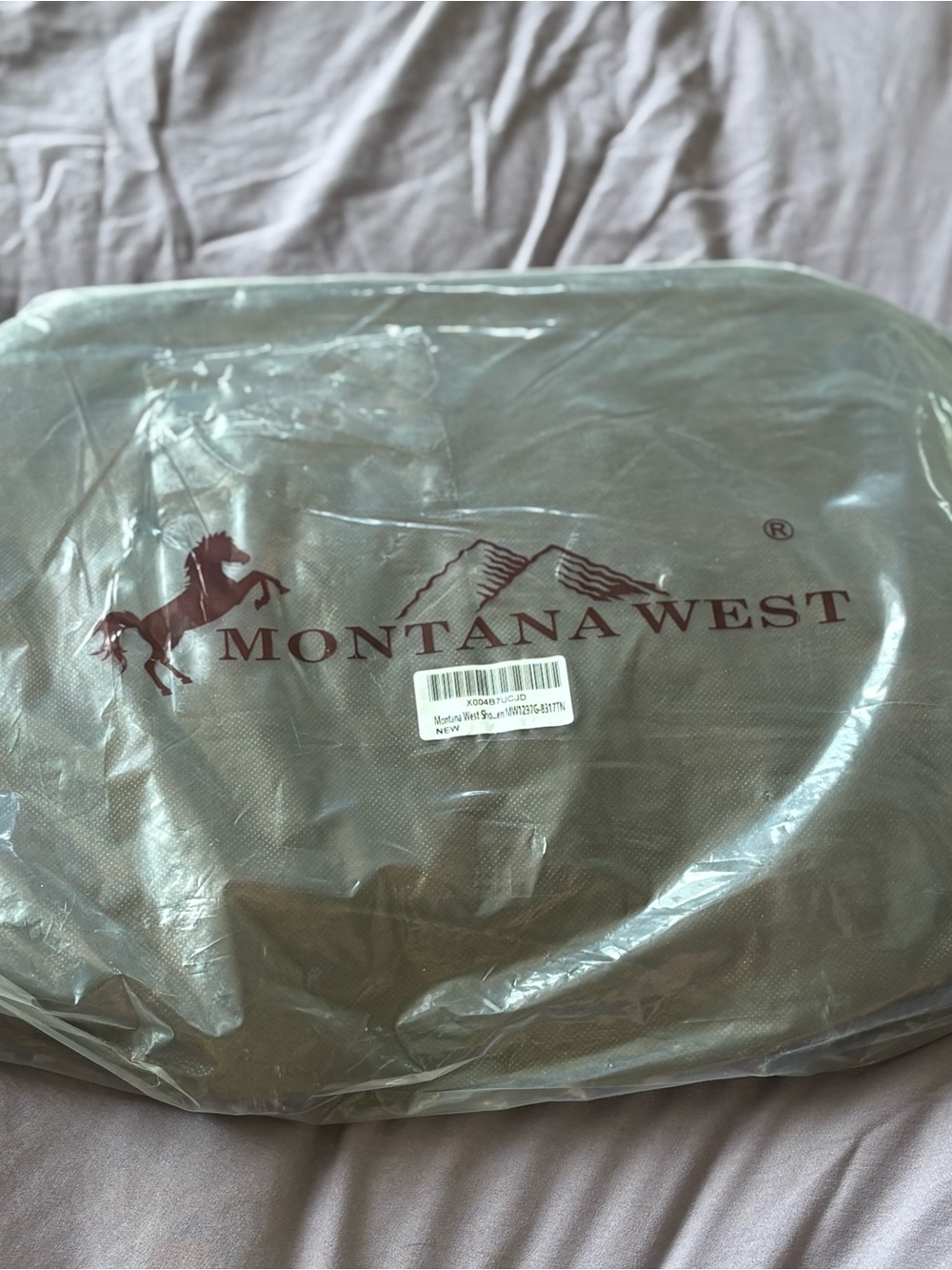 NWT Montana West Tote Purse Cow Embroidered Flower Brown Cream Faux Leather Bag - Picture 16 of 16